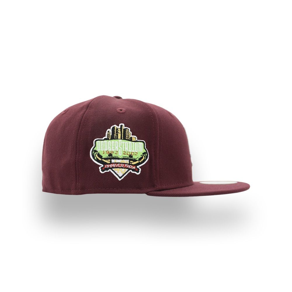 日本未発売 ニューエラ ロサンゼルス ドジャース 40周年 サイドパッチ キャップ | NEW ERA LOS ANGELES DODGERS 40TH ANNIVERSARY SIDE PATCH 59FIFTY MAROON