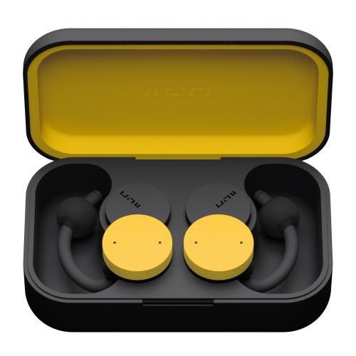 nwm DOTS オープンイヤー型 完全ワイヤレス耳スピーカー マスタードイエロー