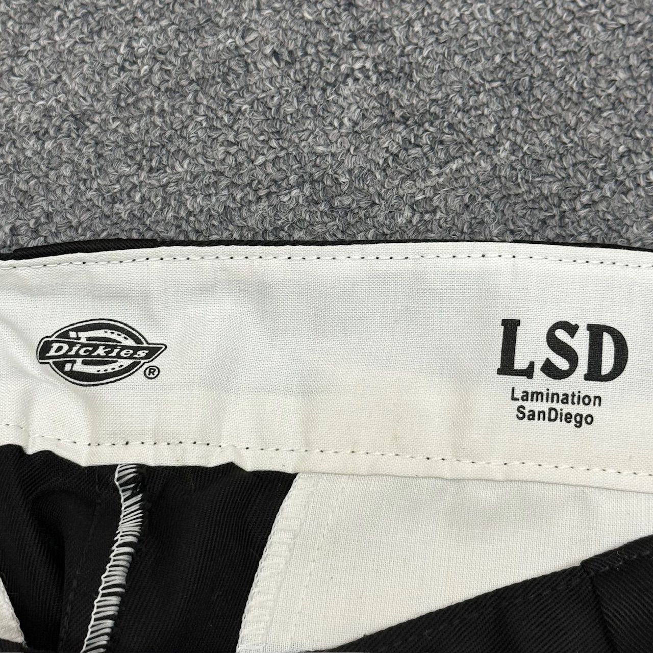 Dickies × LSD × RHC Ron Herman コラボ ワークショーツ ハーフパンツ ディッキーズ ラウンドスタイルデザイン アールエイチシーロンハーマン 231M40RH02  ブラック 32  65820A3