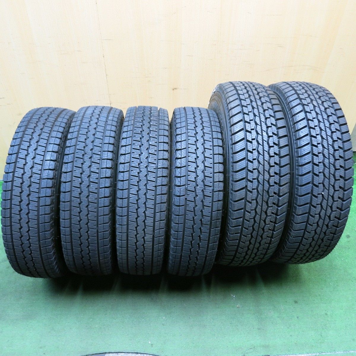 22年 6本 いすゞ エルフ 等 175R14 8PR 205 80R15 109 107L スタッドレス ダンロップ ウインターマックス SV01 SP LT01M TOPY スチール PCD184.15 170 6H 5090605HAス TRITUETUBI_COM