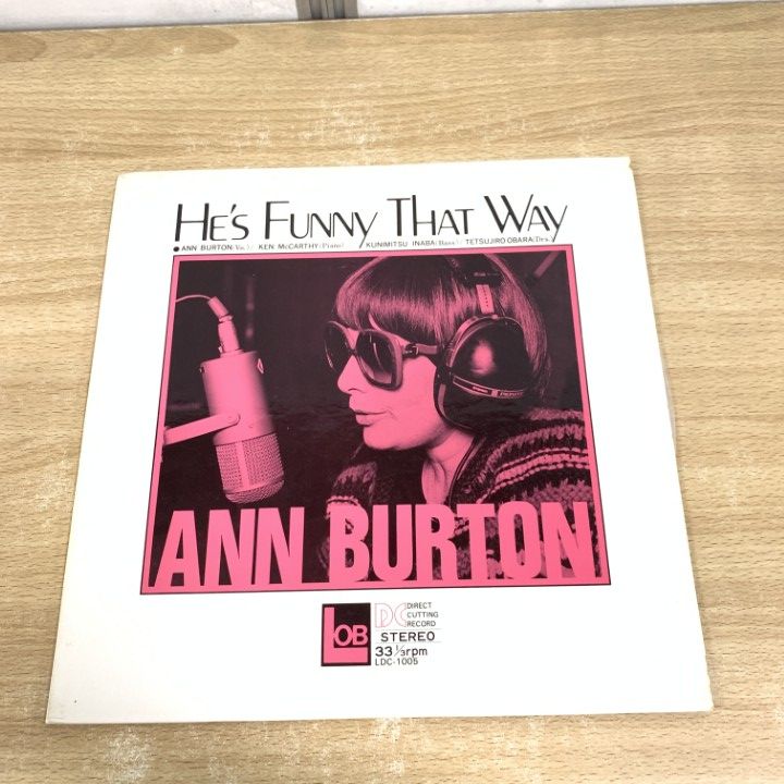 公式通販 - 人気アイテム多数 △01)【同梱不可】Ann Burton/He's Funny That Way/アン 邦楽