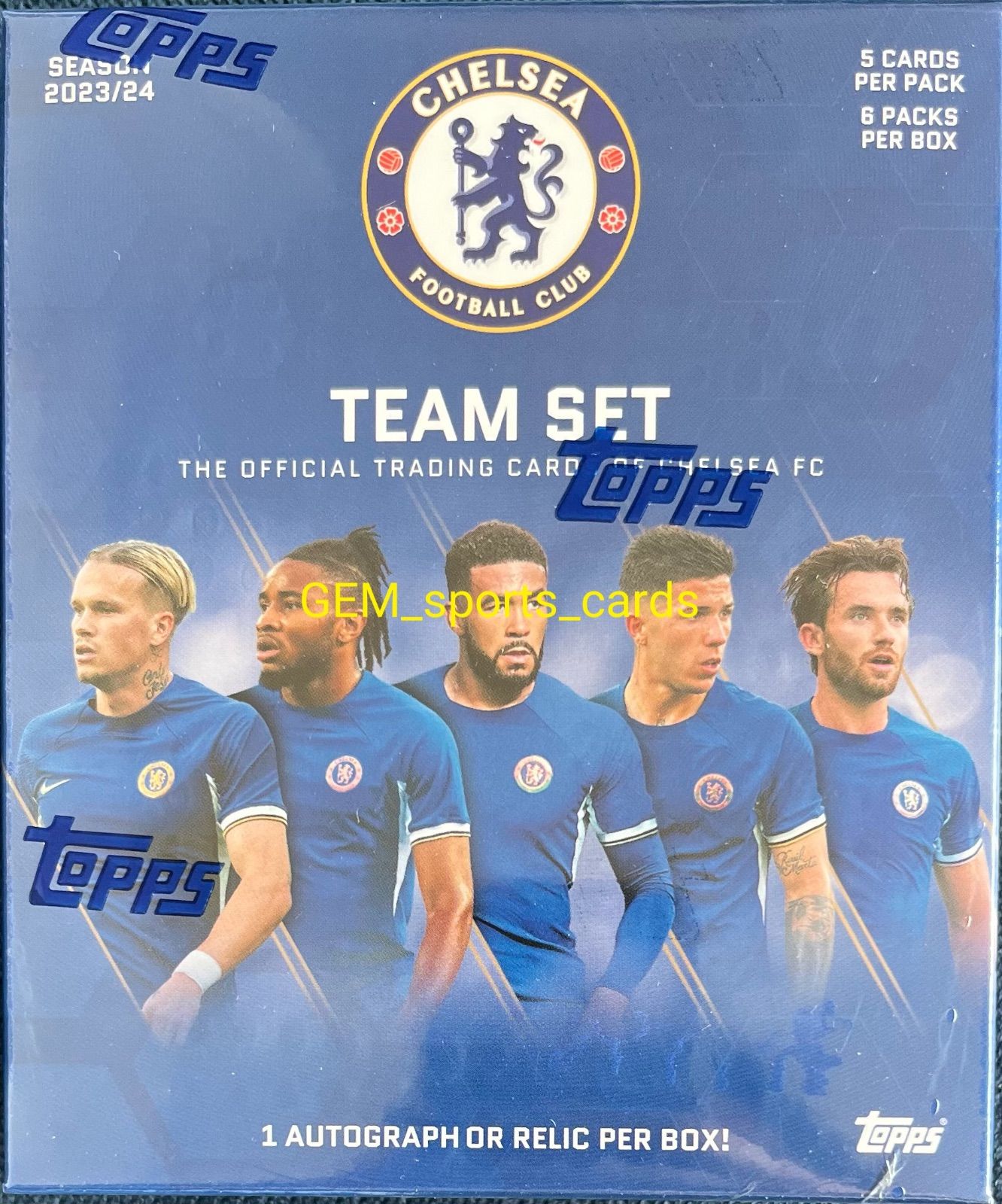 新品未開封】Topps Chelsea FC Official Team Set 23/24 2Box - メルカリ