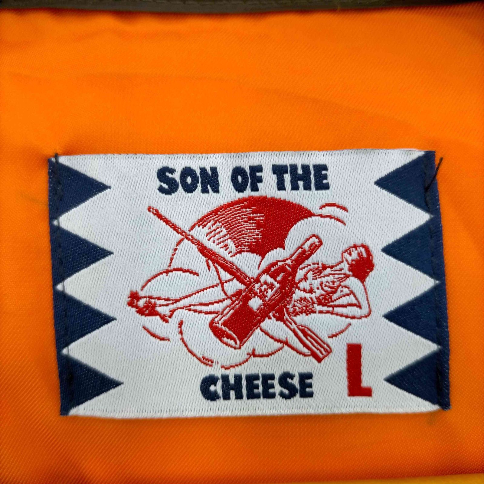 サノバチーズ SON OF THE CHEESE NC DOWN JACKET ノーカラーダウン