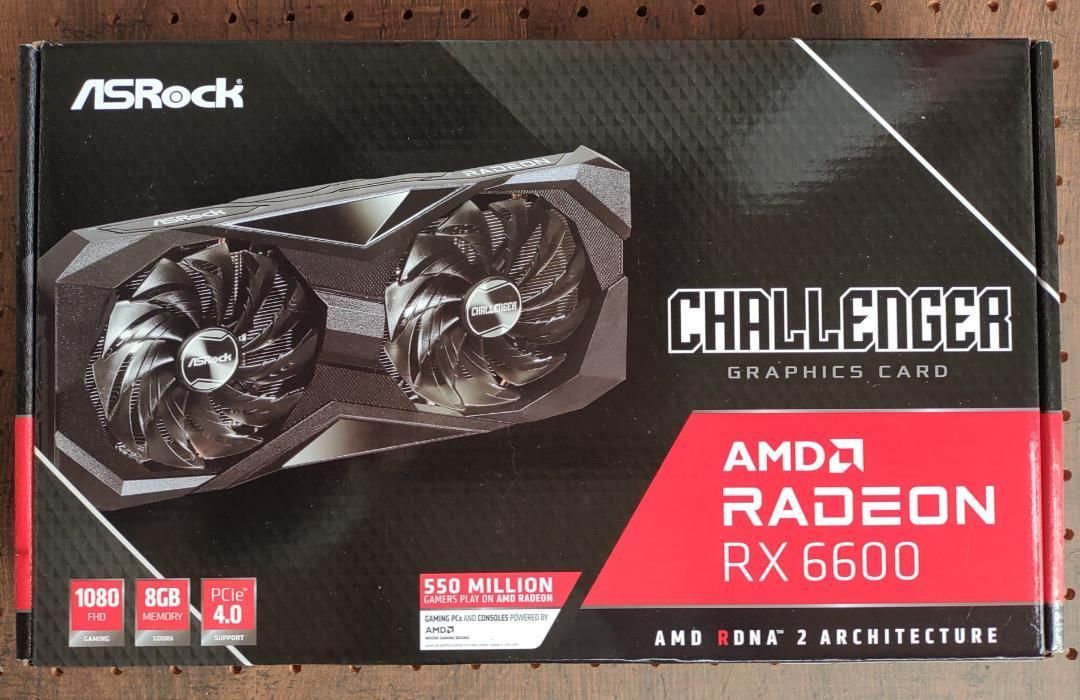 ASRock AMD Radeon RX 6600 新品未使用 - メルカリ