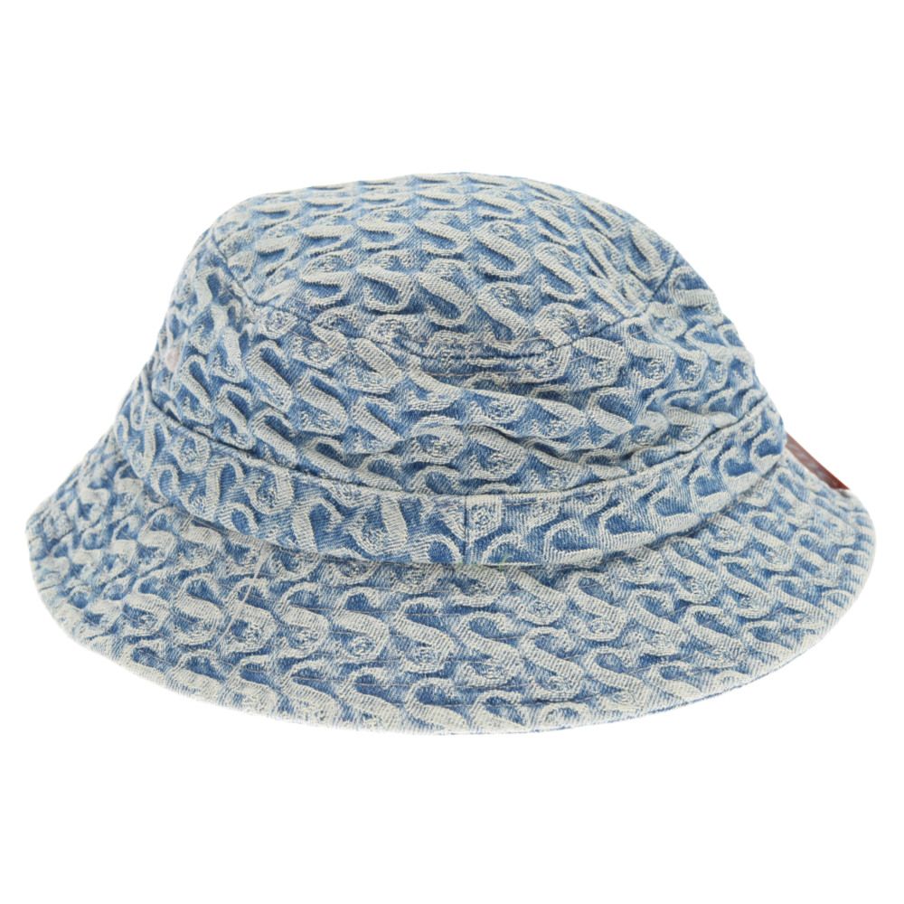 SUPREME (シュプリーム) 21AW Monogram Denim Crusher Hat モノグラム 