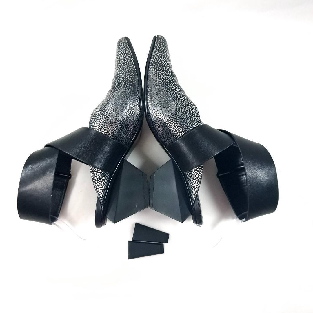 新品　ユナイテッドヌード♡ポインテッドトゥ　パンプス　アンクルストラップ　牛革 UNITED NUDE - 新品 ユナイテッドヌード♡ポインテッドトゥ