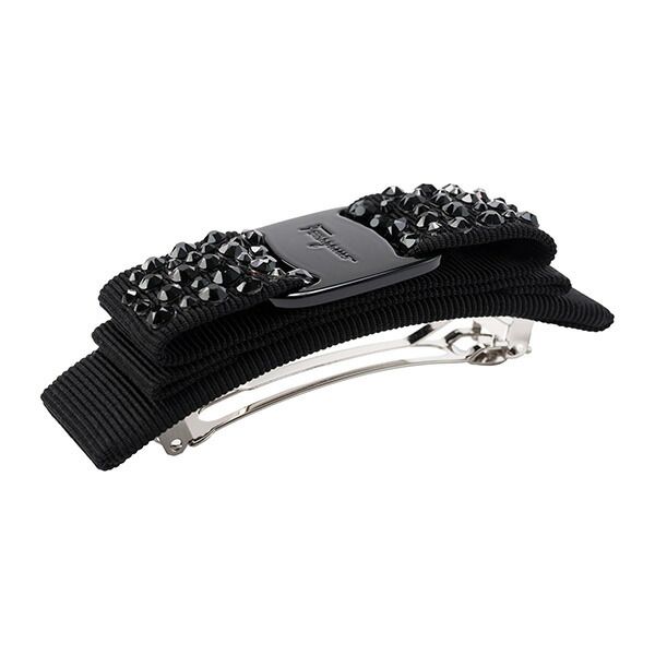 新品 フェラガモ FERRAGAMO バレッタ バレッタ ブラック 黒 - メルカリ