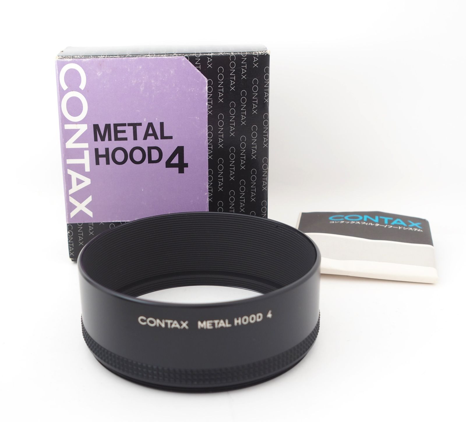 純正 コンタックス メタルフード 4 CONTAX METAL HOOD 4 *D14-5