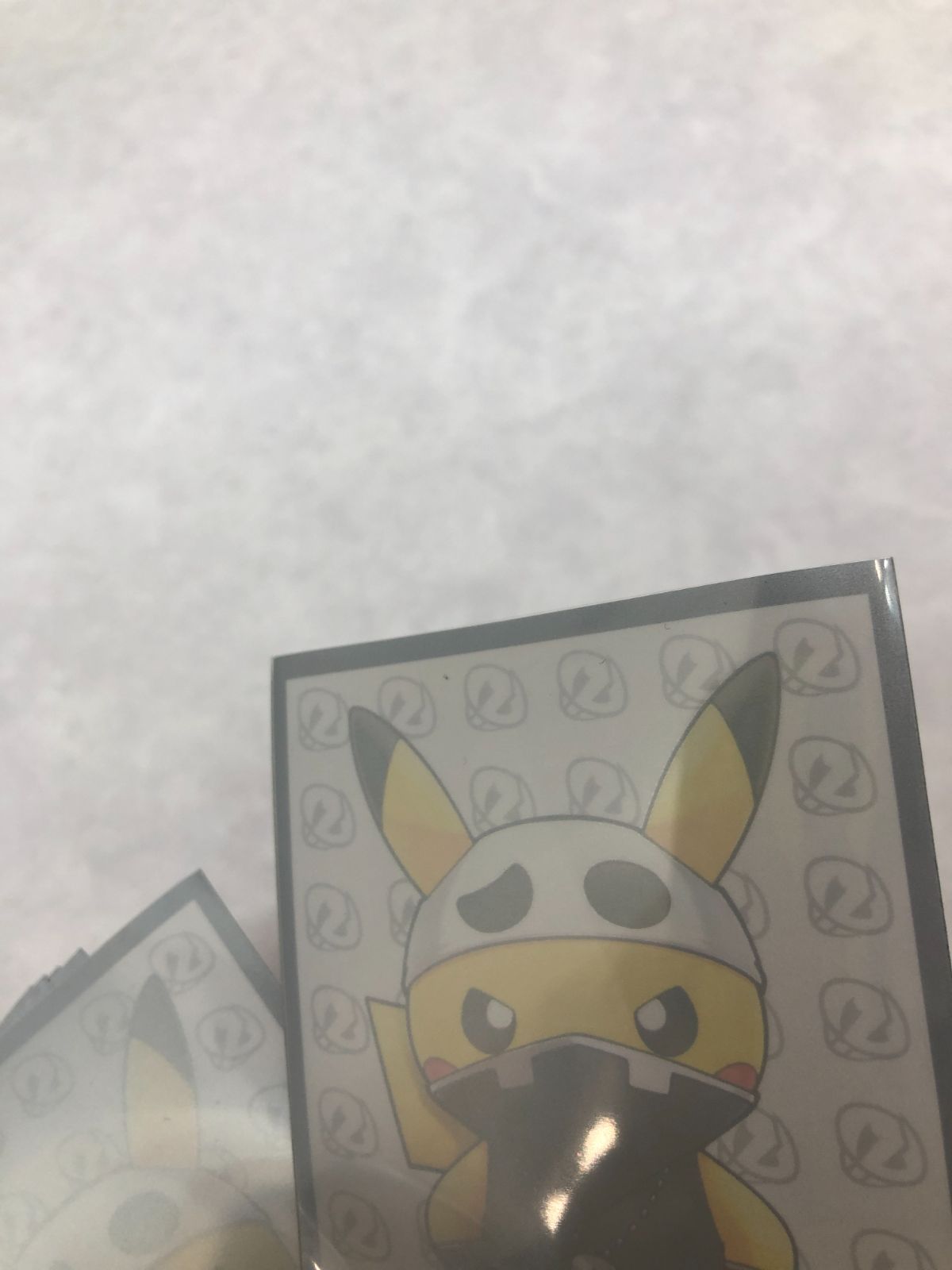 ポケモンカード 団員ごっこピカチュウ スカル団 スリーブ 開封品