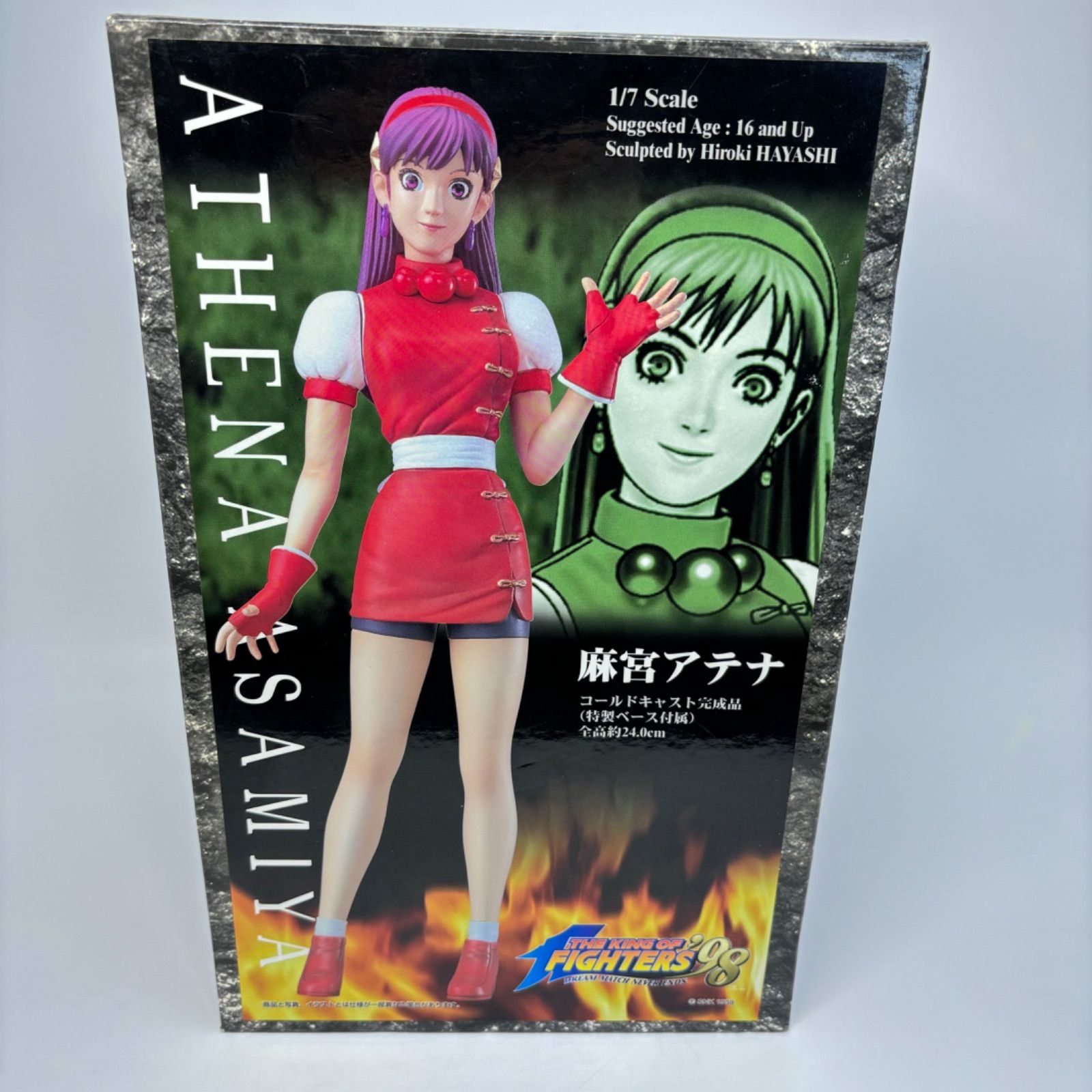 麻宮アテナ コールドキャスト製 1/7 フィギュア エポック社 KOF 98 ザ・キング オブ ファイターズ98 - メルカリ