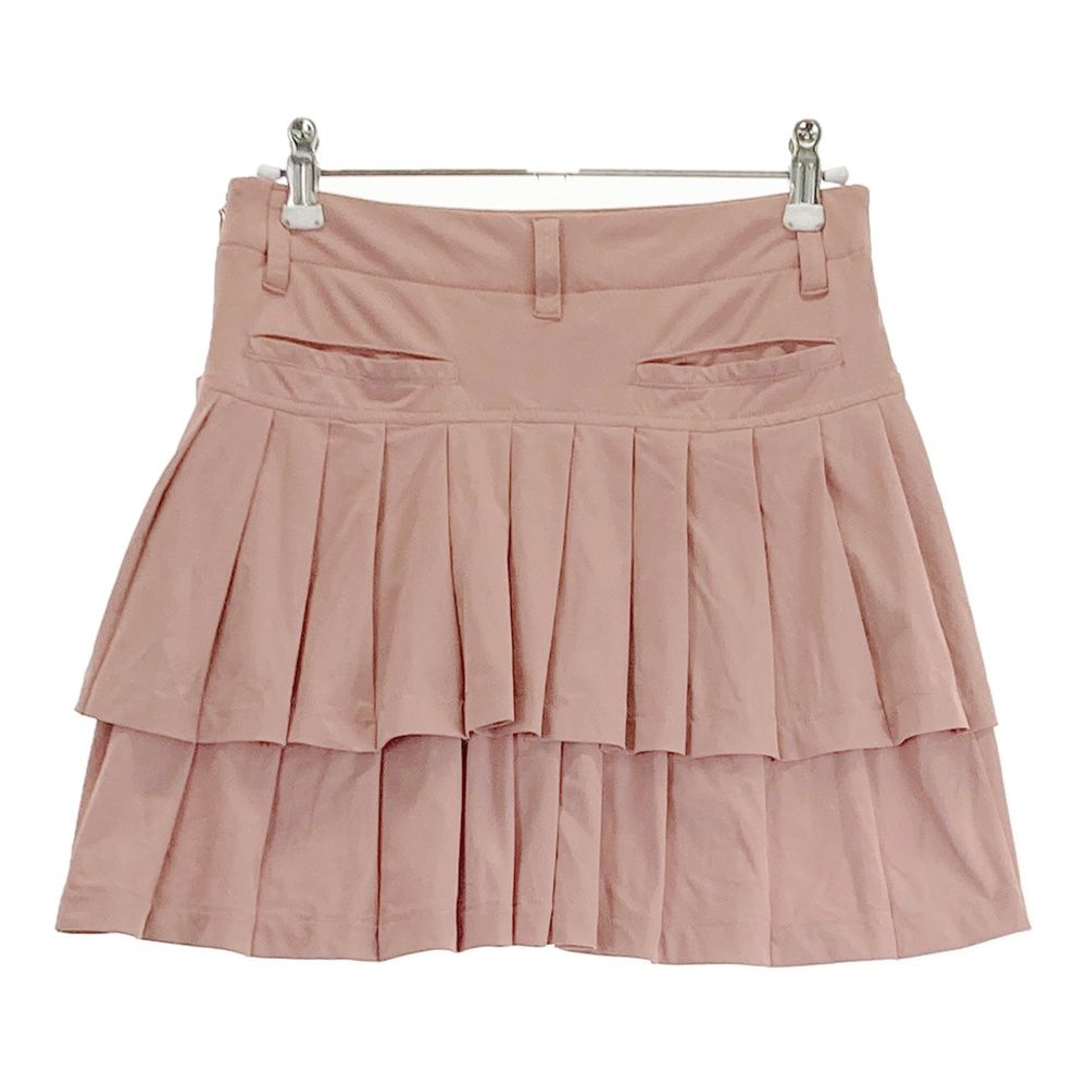 サイズ 1 1PIU1UGUALE3 GOLF インナー付きストレッチスカート ピンク系 240101534174 ゴルフウェア レディース ストスト