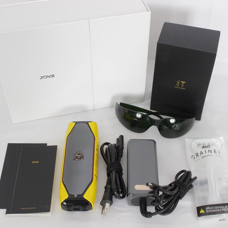 【美品】JOVS JOC-910 イエロー ジョブス 脱毛器 本体