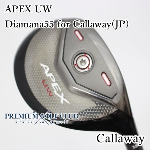 中古】 キャロウェイ APEX UW ディアマナ55 for Callaway(JP)/S 19度 [0101] - メルカリ