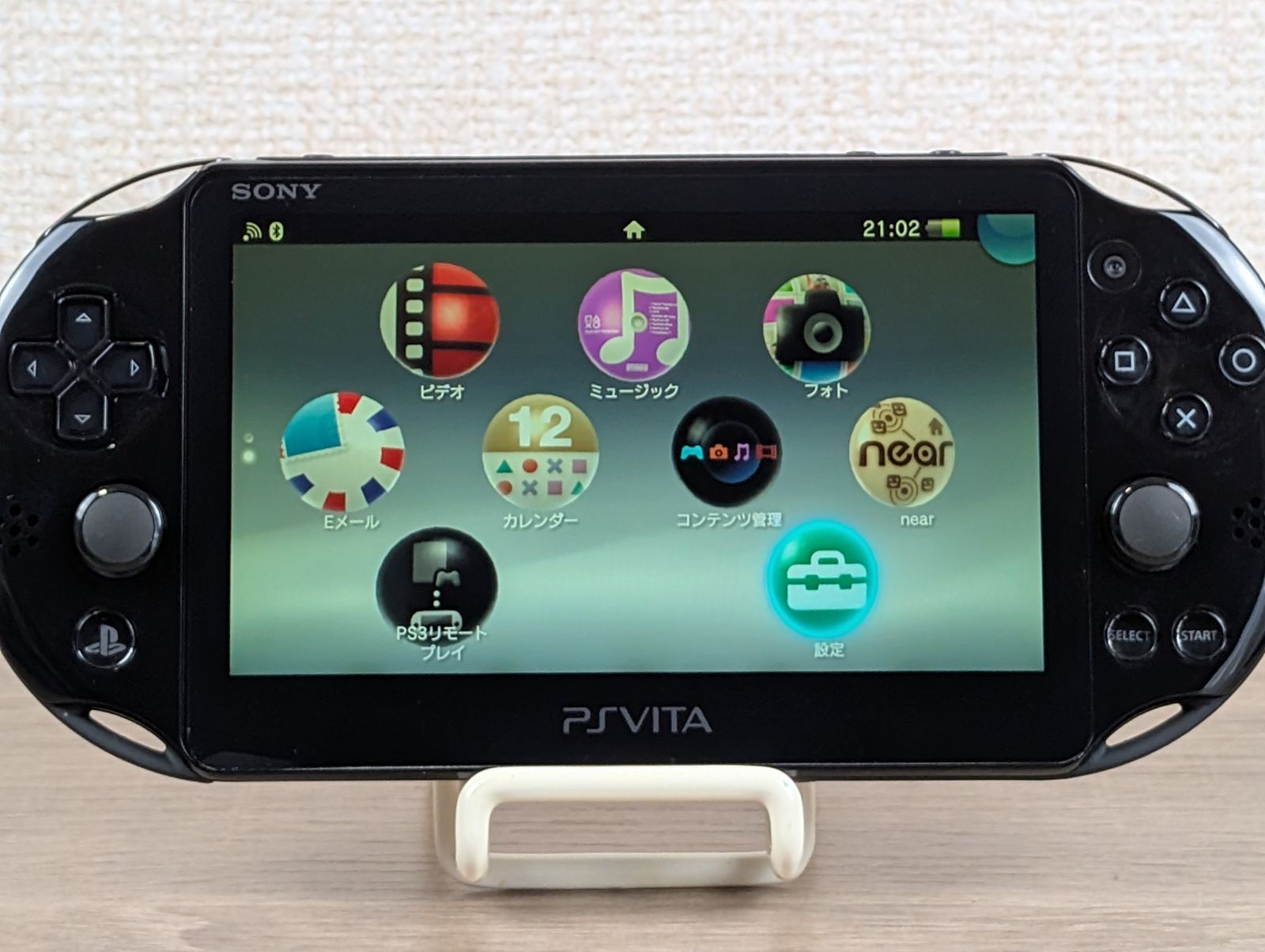 動作良好！ PlayStation Vita ブラック PCH-2000 PlayStation Vita Wi-Fi Model PCH-2000 Black Blue slim Japan
