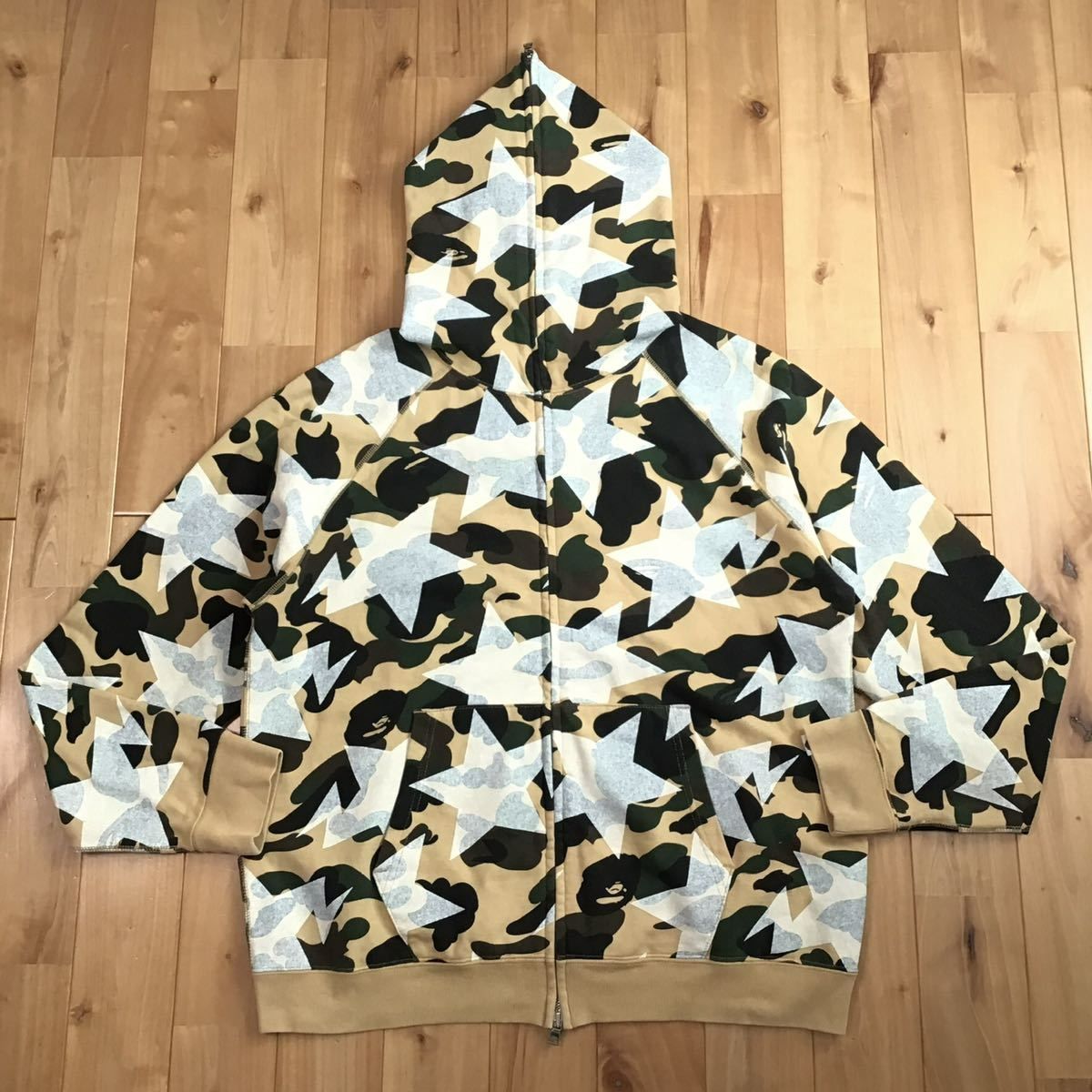 パーカーベイプ ベイシングエイプ bape sta パーカー カモ s