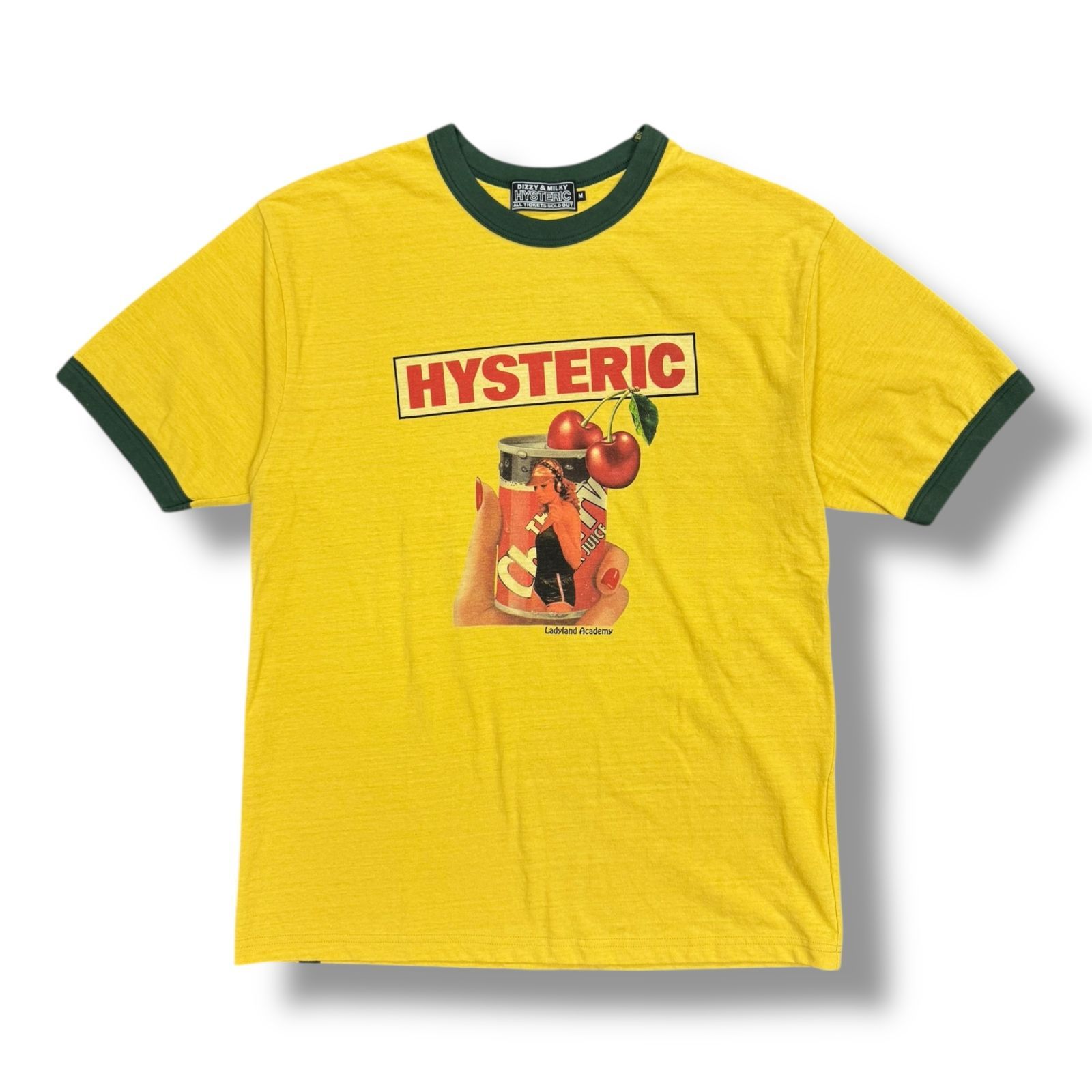 HYSTERIC GLAMOUR 22SS SUPER JUICE PRINT TEE プリントリンガー