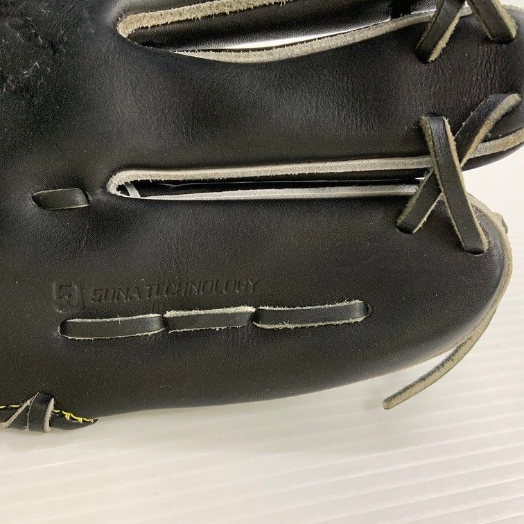 MIZUNO - 中古品 ミズノ MIZUNO ミズノプロ 硬式 投手用グローブ 1AJGH28201 4210 MIZUNO ミズノ 硬式用 ミズノプロ 投手用(ヨコ型) グラブ袋付