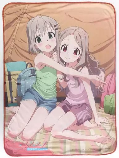 未開封あおい＆ここな ぬくぬくブランケット 「ヤマノススメ セカンドシーズン」 中古】抱き枕カバー・シーツ(キャラクター) あおい＆ここな