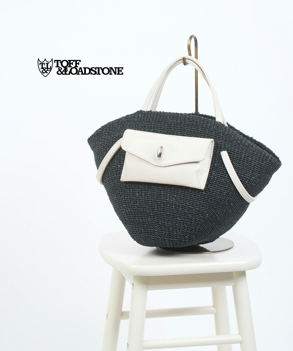 TOFF&LOADSTONE カゴバッグ TOFF&LOADSTONE かごバッグ ラフィア