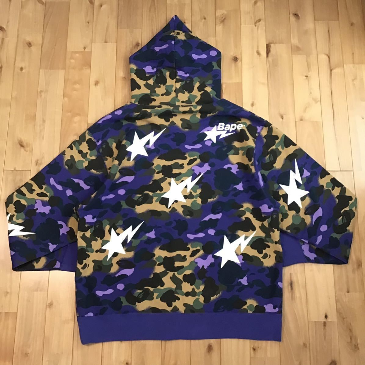 A BATHING APE × heron preston シャークパーカー