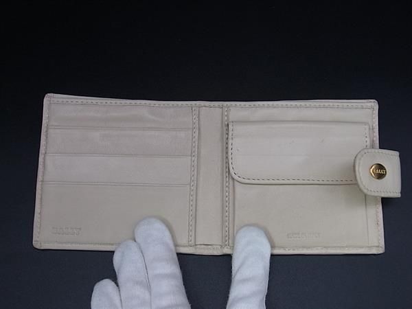□美品□ BALLY バリー ヴィンテージ レザー キルティング 二