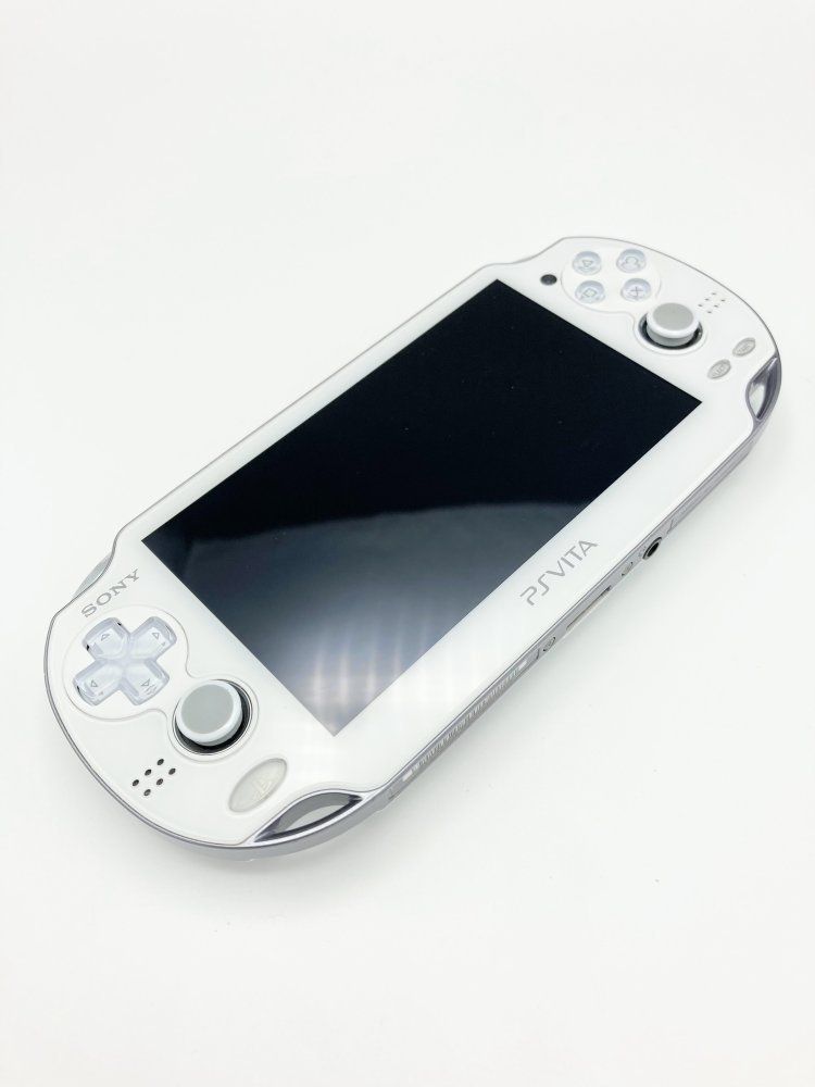 中古 PlayStation Vita 3G/Wi‐Fiモデル クリスタル・ホワイト