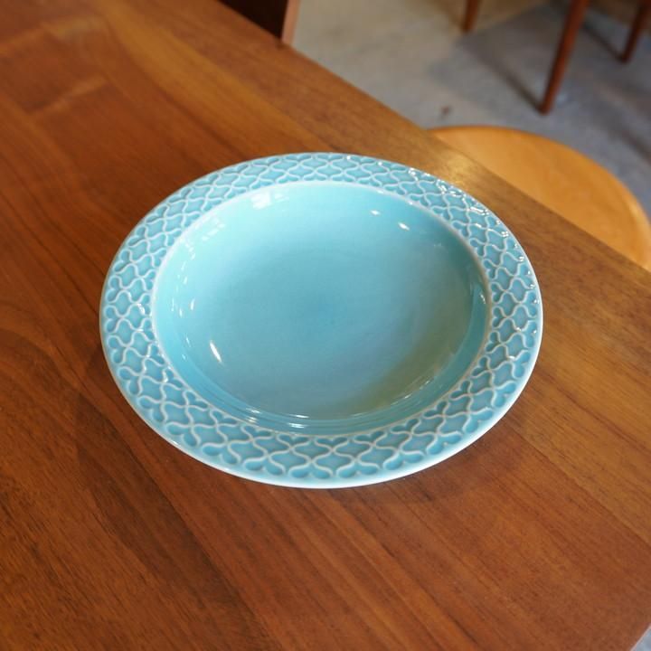 デンマークBing&Grondahl(ビングオーグレンダール)社のJens H. Quistgaard(イェンス・クイストゴー)Cordial palette(コーディアル・パレット)スーププレート①BK429 ビング・オー・グレンダール Bing&Grondahl コーディアル・パレット