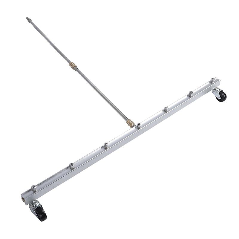 ステンレススチール製高圧洗浄機クリーナー 長さ39.37インチ クイックコネクタ 効果的な洗浄 多目的 家庭用業務用延長範囲 足回りクリーナー用 1