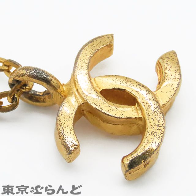 シャネル CHANEL ココマーク チェーンペンダント 376 ゴールド メタル
