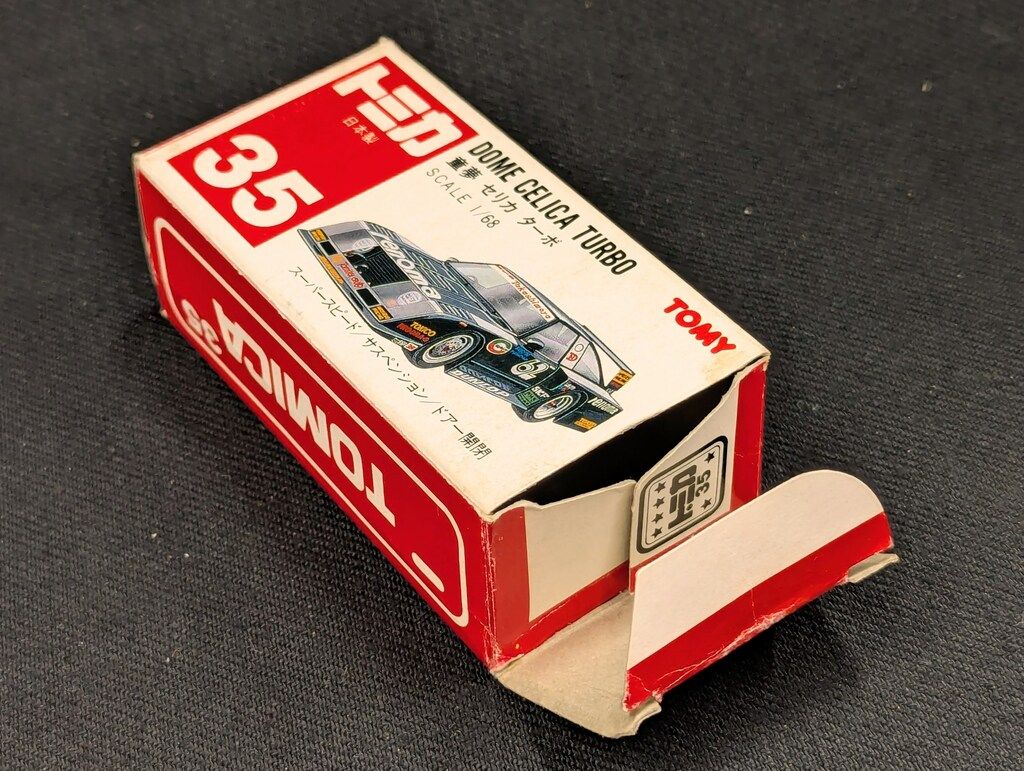 トミー トミカ赤箱日本製/一般輸出 童夢 セリカ ターボ 35-2-4