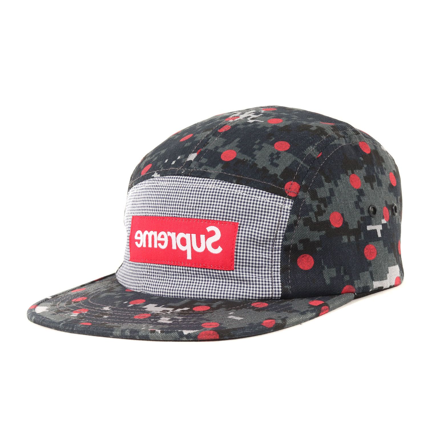 シュプリーム × コムデギャルソン　 Cap ボックスロゴ キャンプキャップ 中古・古着通販】SUPREME (シュプリーム) COMME des GARCONS