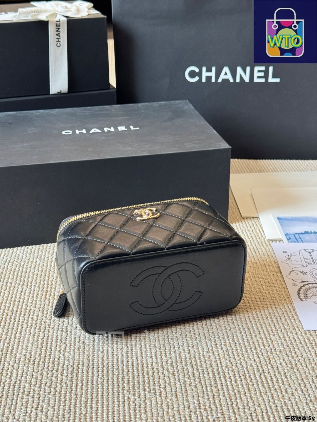 今日特価】Chanel シャネル ヴィンテージ ボックスバッグ ルーズ