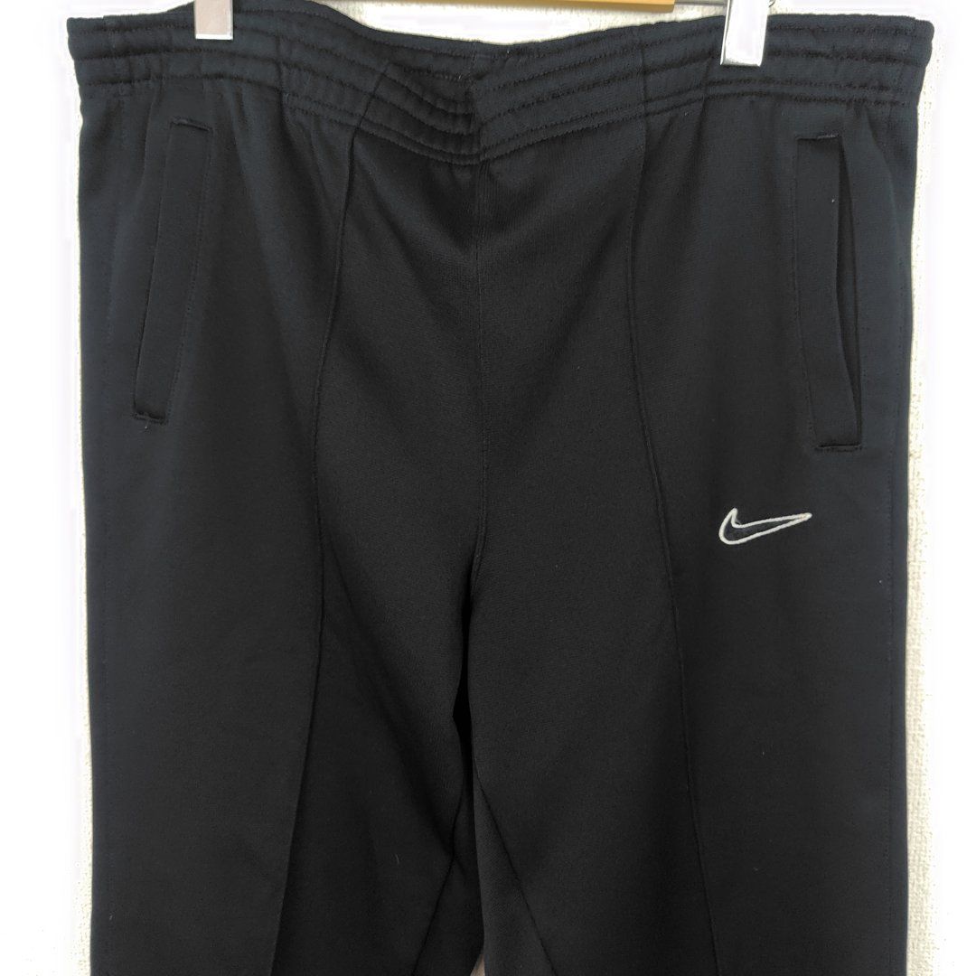 NIKE ナイキ XL ジャージ 黒 ブラック 刺繍ロゴ トラックパンツ NIKE ナイキ XL ジャージ 黒 ブラック 刺繍ロゴ トラックパンツ