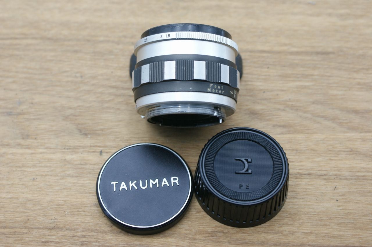 8000 希少 良品 Auto Takumar 55mm 1.8 ゼブラ柄 - メルカリ