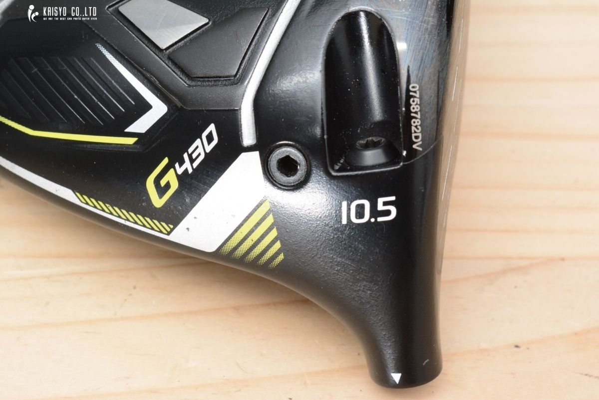 高初速 高MOI ピン PING G 430 MAX ドライバー 10.5° ヘッドのみ ヘッド単体 マックス 1 W DR 460 cc