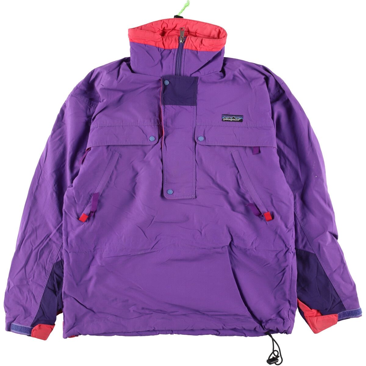 古着 00年製 パタゴニア Patagonia 85360F0 ハーフジップ ナイロンプル