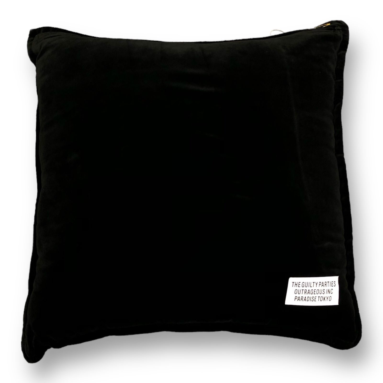 ワコマリア クッション 新品 定価19800円 WACKO MARIA VELOR CUSHION ベロアクッション 刺繍