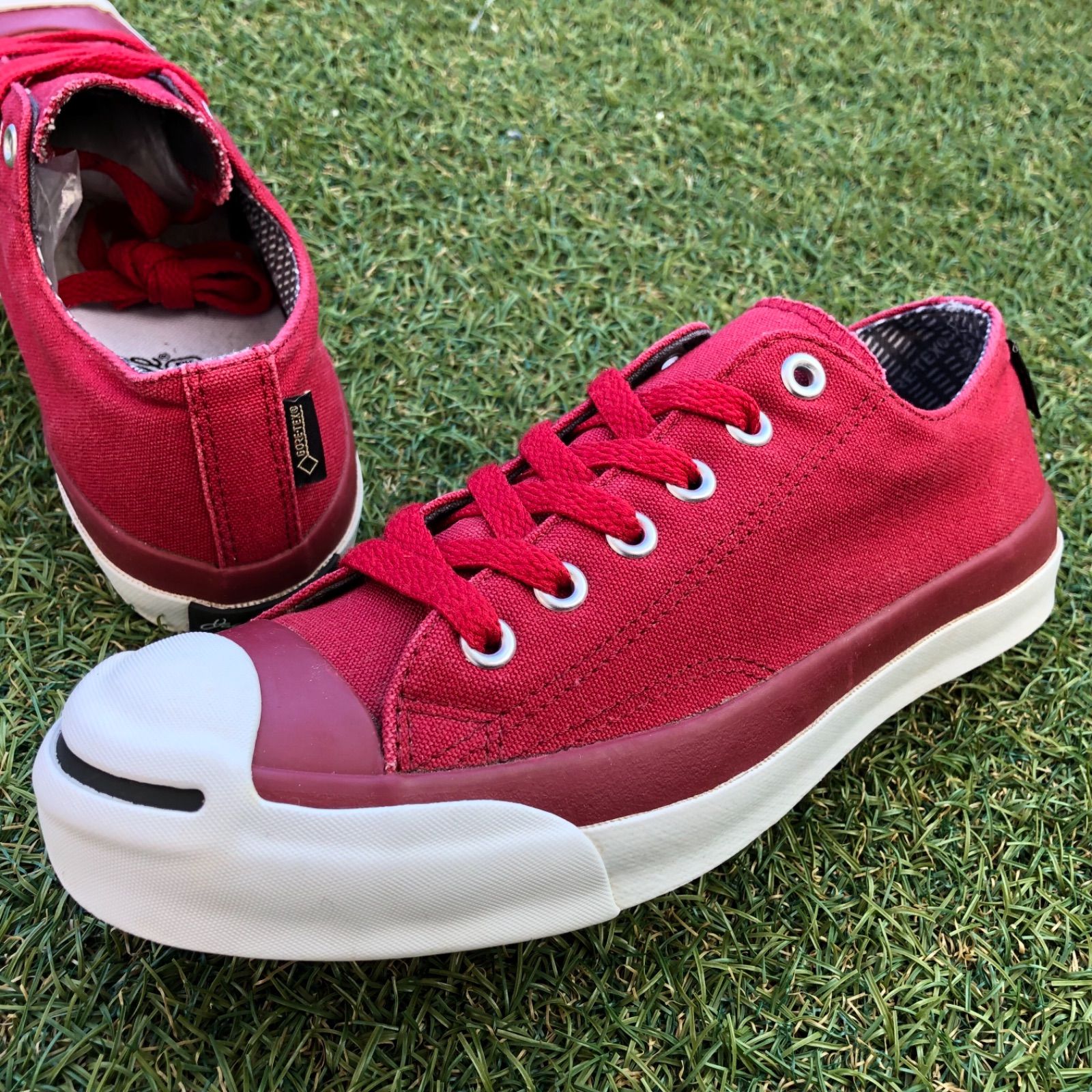 新発売靴美品23 converse コンバース ジャックパーセル ゴアテックス E17