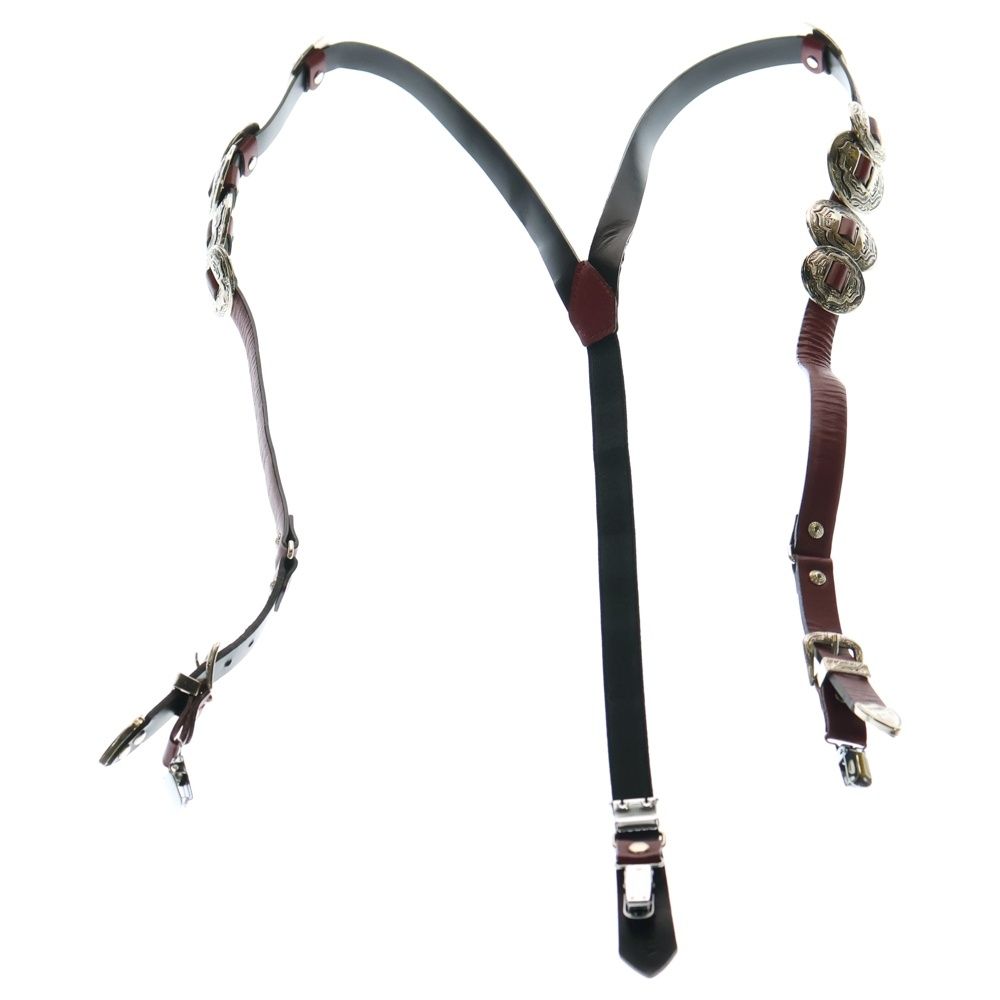 TOGA PULLA トーガ プルラ コンチョ サスペンダー ボールド