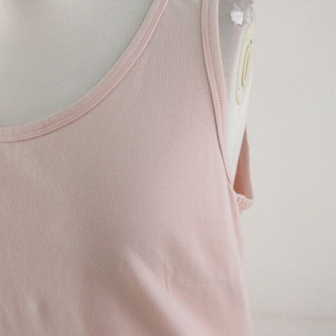 バーバリー ロンドン BURBERRY LONDON タンクトップ ストレッチ ピンク