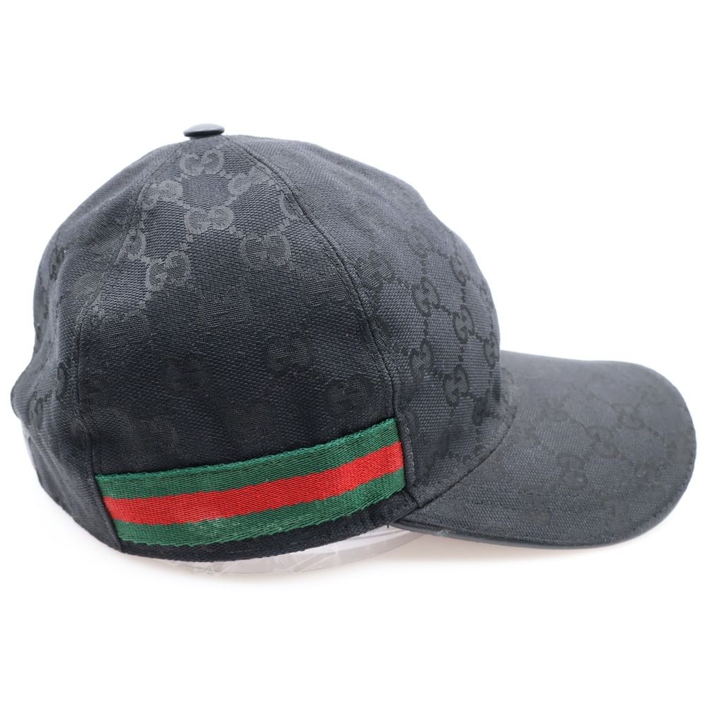 GUCCI (グッチ) GGキャンバス シェリーライン キャップ 帽子