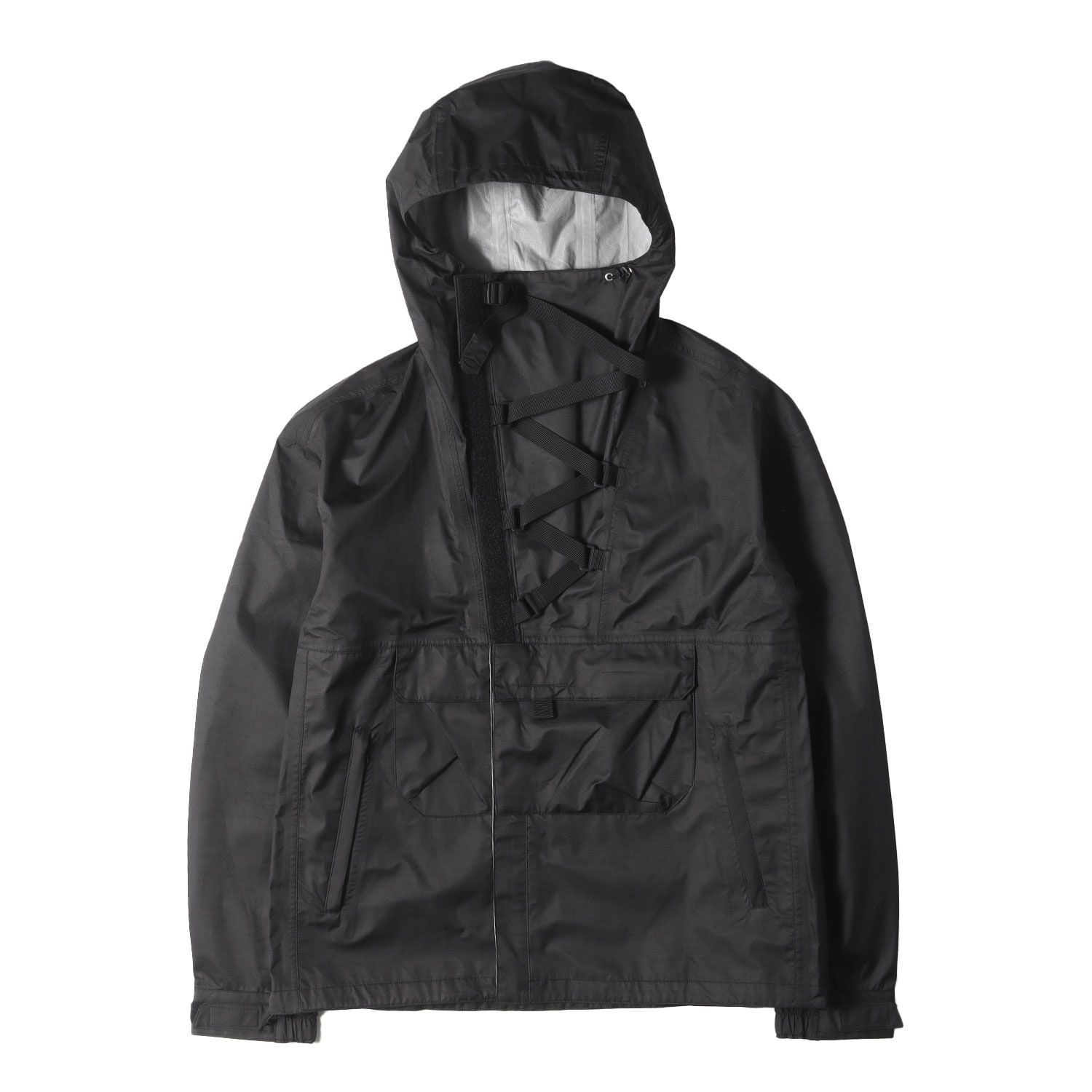 meanswhile ミーンズワイル アノラック ナイロンジャケット 新品未使用 meanswhile ミーンズワイル ジャケット サイズ:3 20SS 3レイヤー