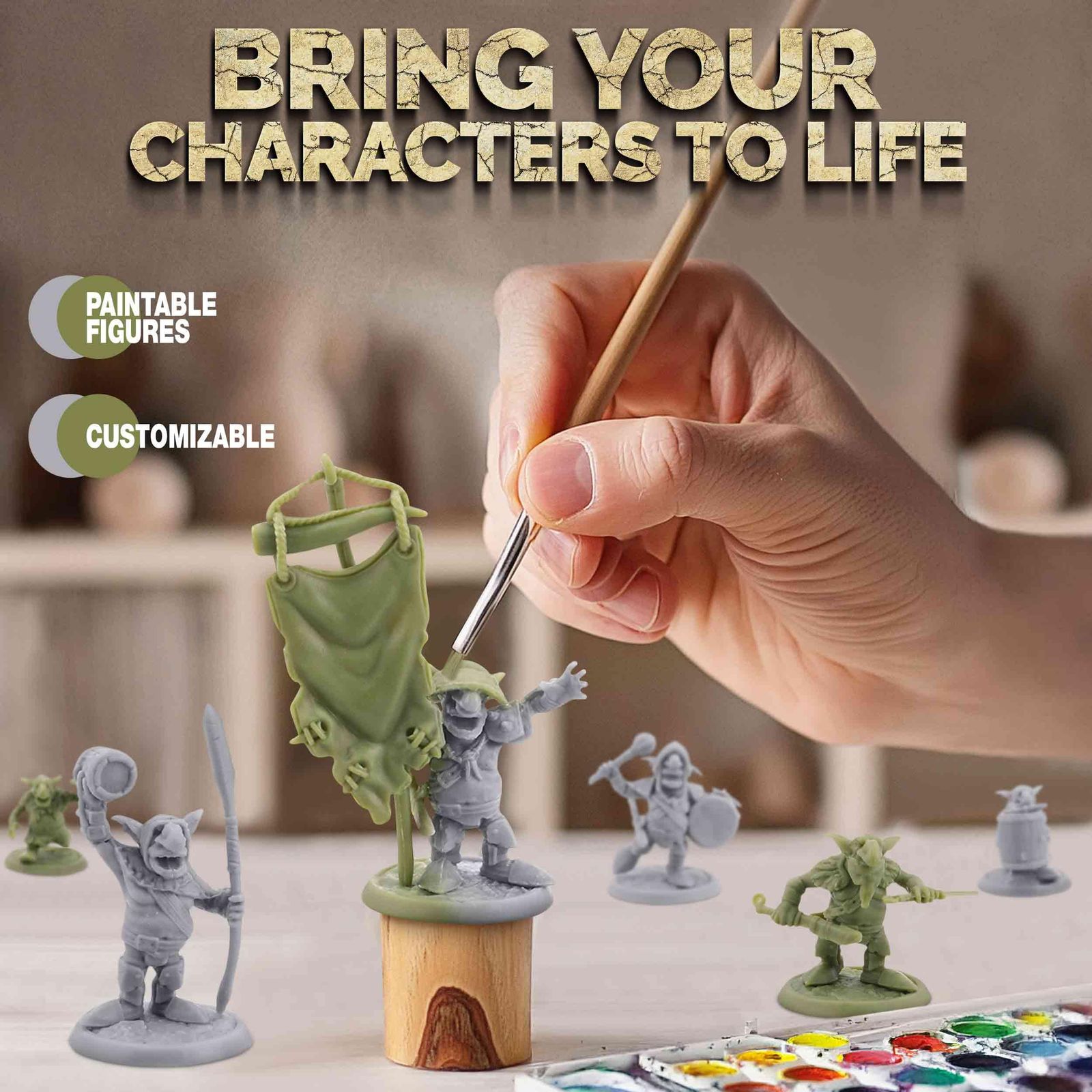 d&d ミニチュア Amazon 28個のミニチュア ヒーロー アニマル DND