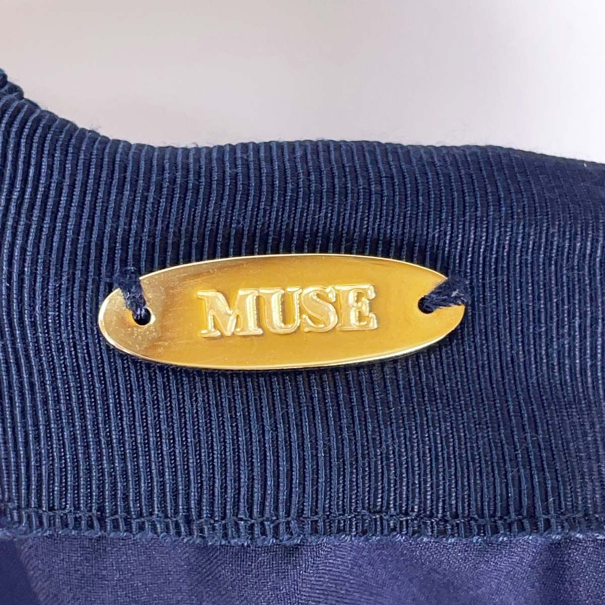 美品✨MUSE de Deuxieme Classe ヘリル カシミヤリブニット 極美