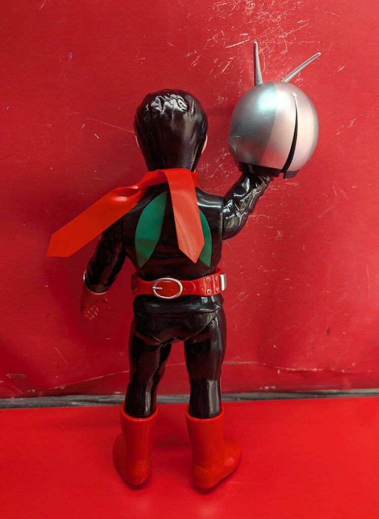 MEDICOM TOY 仮面ライダー新2号 ダブルライダーカラーVer. ソフビ 仮面ライダー新2号(ダブルライダーカラーVer)東映レトロソフビ