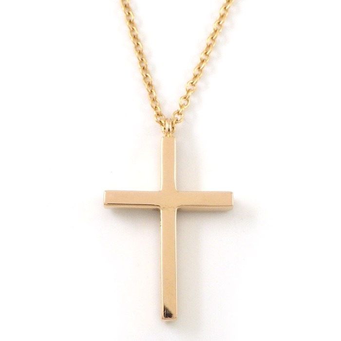 ティファニー Tiffany & Co. ネックレス メトロ クロス ダイヤモンド