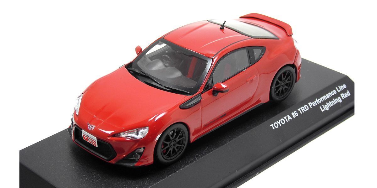 京商 Jコレクション 1/43 トヨタ 86 TRD ライトニングレッド - メルカリ