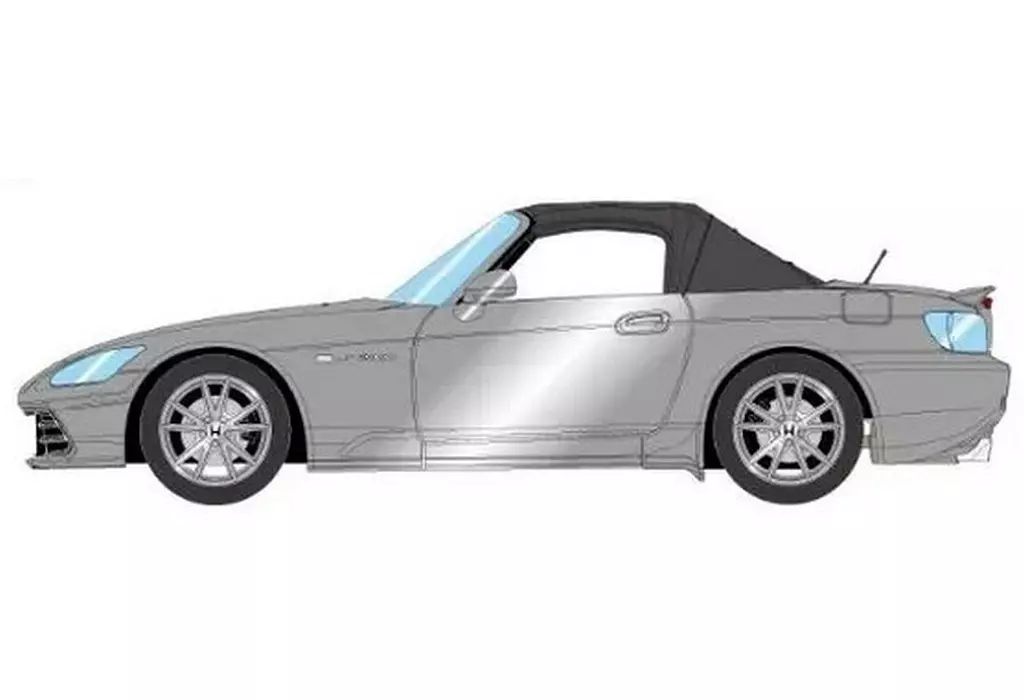 ミニカー 1|43 Honda S2000 20th Anniversary AP2 2020 ムーンロックメタリック EM729C