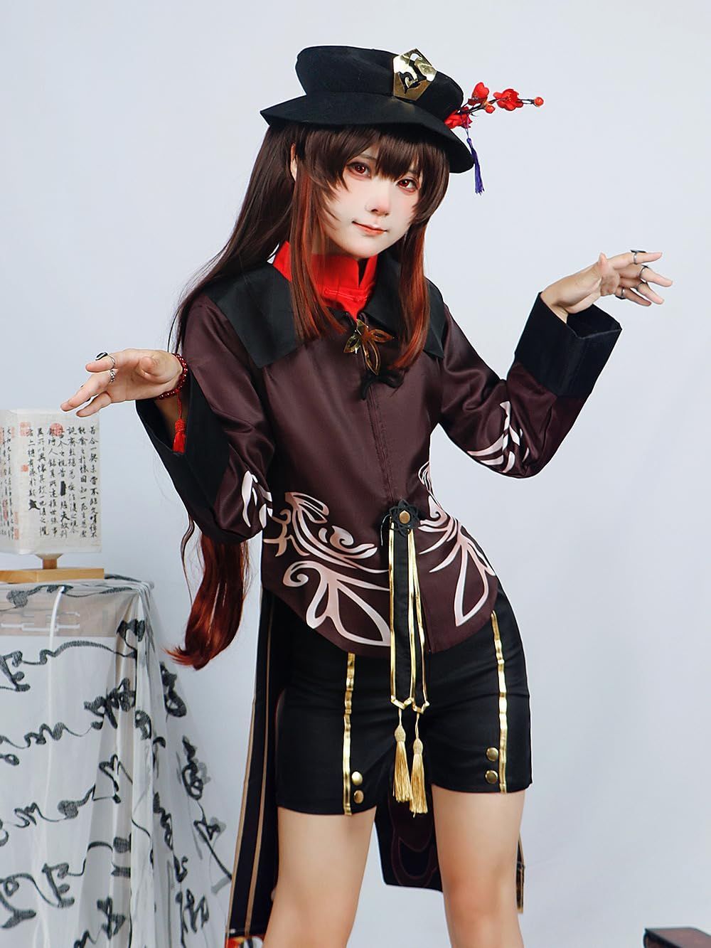 文化祭 職人製作 コスプレ ウィッグ付き フォカロルス 原神 コスプレ