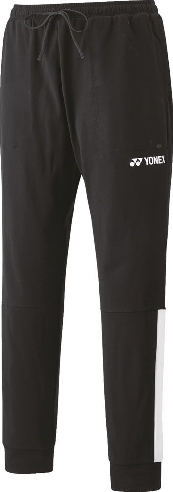 ヨネックス YONEX テニス ジョガーパンツ メンズ ロングパンツ ボトムス トレーニング ウォームアップ 部活 クラブ UVカット 吸汗速乾 ストレッチ 制電 学校 チームウェア 男性 60133 007 ブラック